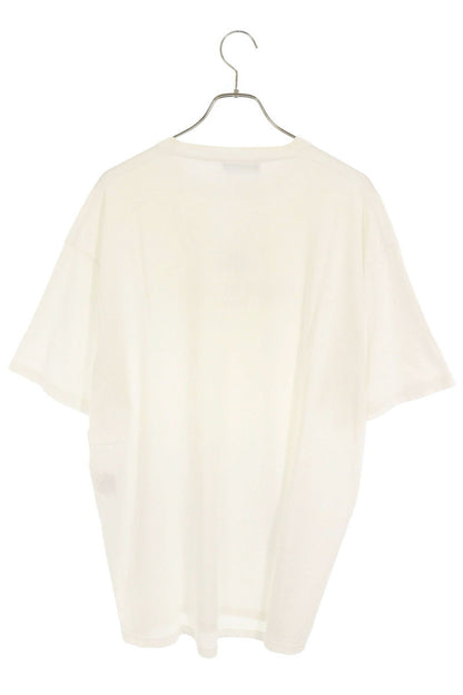 BALENCIAGA White BB Logo Print T-Shirt Size M