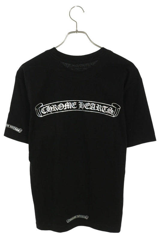 Chrome Hearts Hologram Scroll Label T-Shirt Black Size M