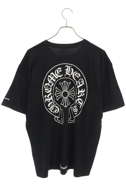 Chrome Hearts Back Horseshoe Print T-Shirt Black Size XL