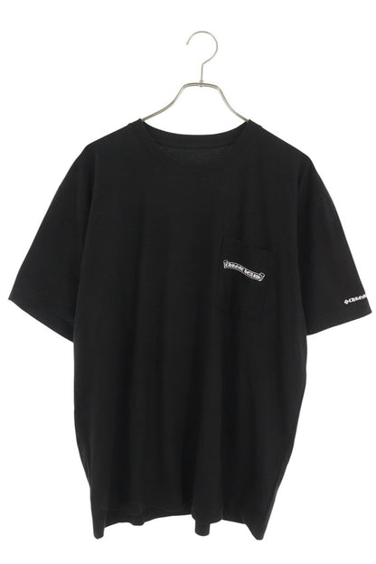Chrome Hearts CH T-SHRT 1 Back Scroll T-Shirt Black Size XL