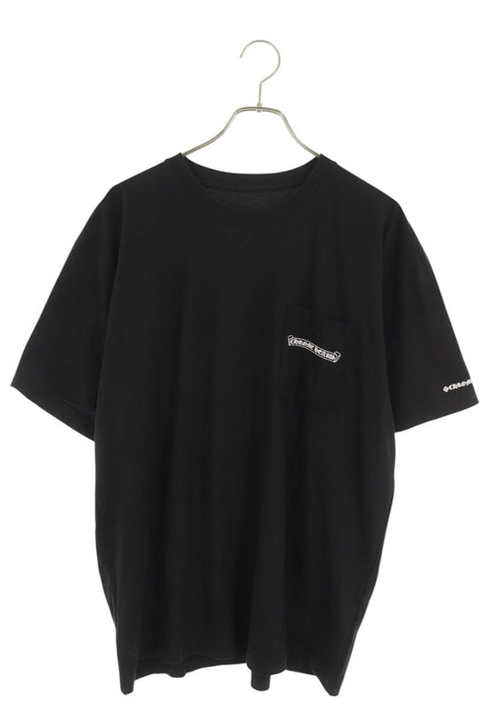 Chrome Hearts CH T-SHRT 1 Back Scroll T-Shirt Black Size XL
