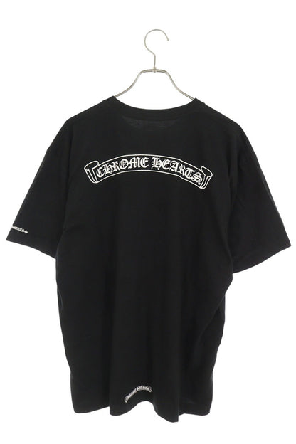 Chrome Hearts CH T-SHRT 1 Back Scroll T-Shirt Black Size XL