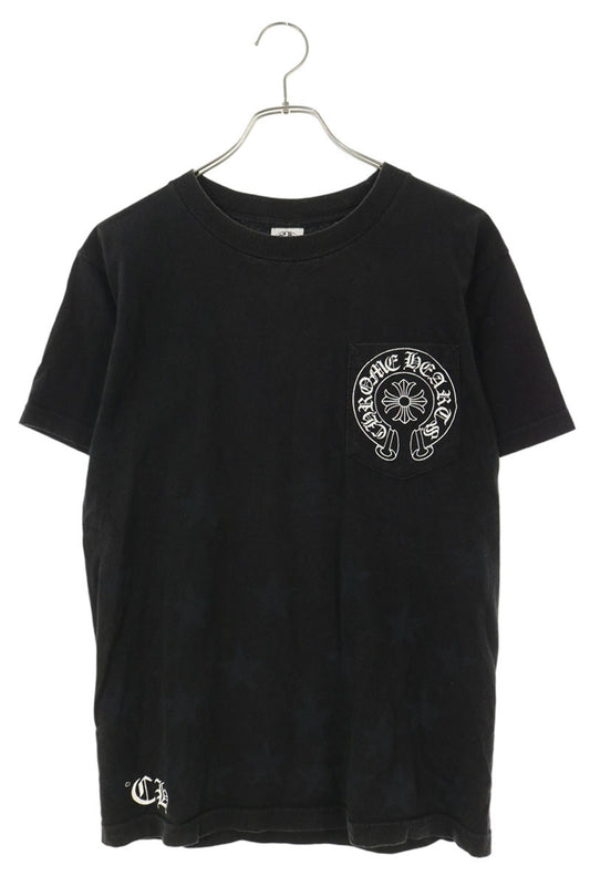 Chrome Hearts VNTG S S Star Scroll T-Shirt Black Size S
