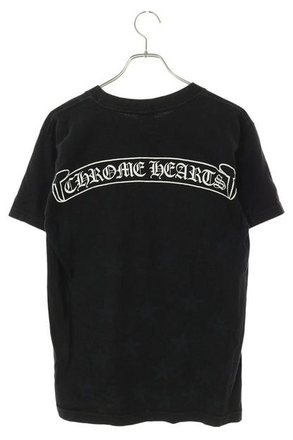 Chrome Hearts VNTG S S Star Scroll T-Shirt Black Size S