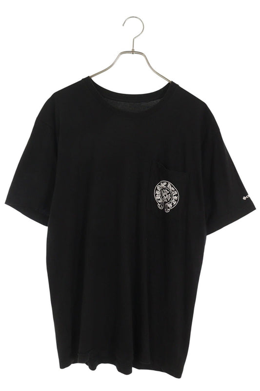 Chrome Hearts Horseshoe Back T-Shirt Black/White Size L