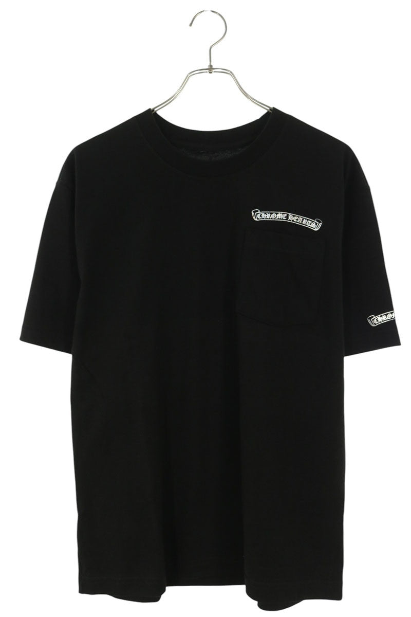 Chrome Hearts Hologram Scroll Label T-Shirt Black Size M