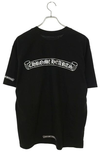 Chrome Hearts Hologram Scroll Label T-Shirt Black Size M