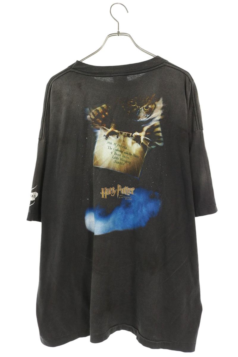 SAINT MICHAEL Vintage Movie Print T-Shirt Black Size XXL
