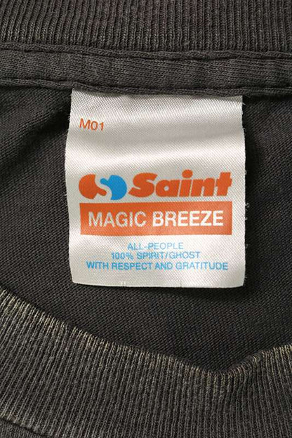 SAINT MICHAEL Vintage Movie Print T-Shirt Black Size XXL