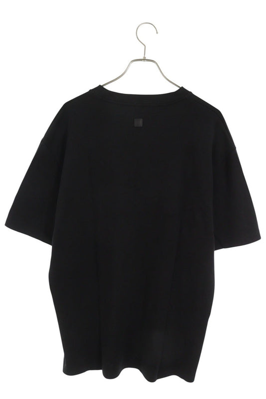 LOUISVUITTON 26SS LV Logo Embroidered Silk T-Shirt Size 4L