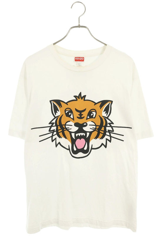 KENZO 25SS Happy Tiger T-Shirt White Size L
