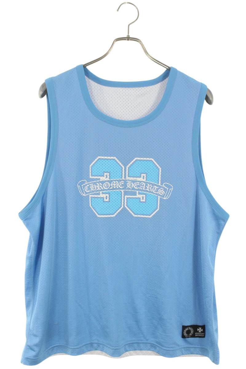 Chrome Hearts MESH WARM UP JERSEY Reversible Tank Size L