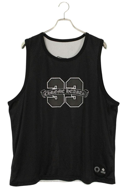 Chrome Hearts MESH WARM UP JERSEY Reversible Black Size L