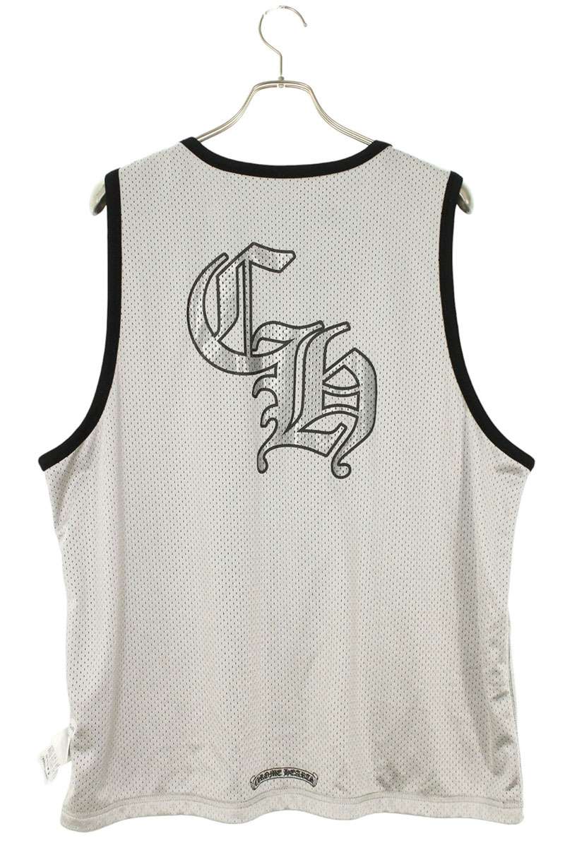 Chrome Hearts MESH WARM UP JERSEY Reversible Black Size L