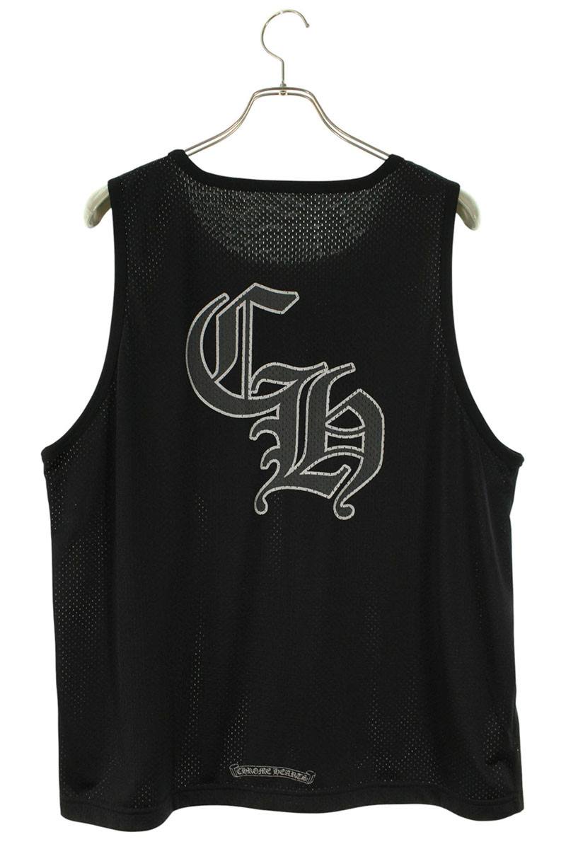 Chrome Hearts Reversible CH Logo Mesh Tank Top Size M