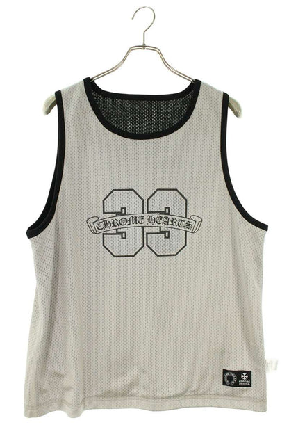 Chrome Hearts Reversible CH Logo Mesh Tank Top Size M