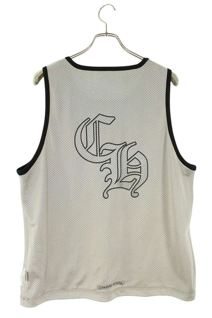 Chrome Hearts Reversible CH Logo Mesh Tank Top Size M