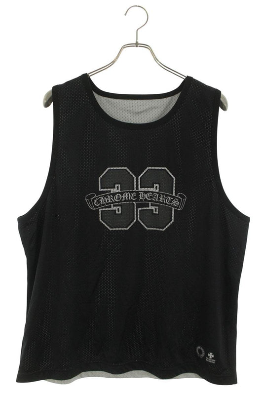 Chrome Hearts MESH WARM UP JERSEY Reversible Black Size L