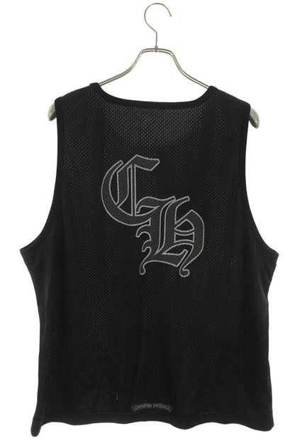 Chrome Hearts MESH WARM UP JERSEY Reversible Black Size L