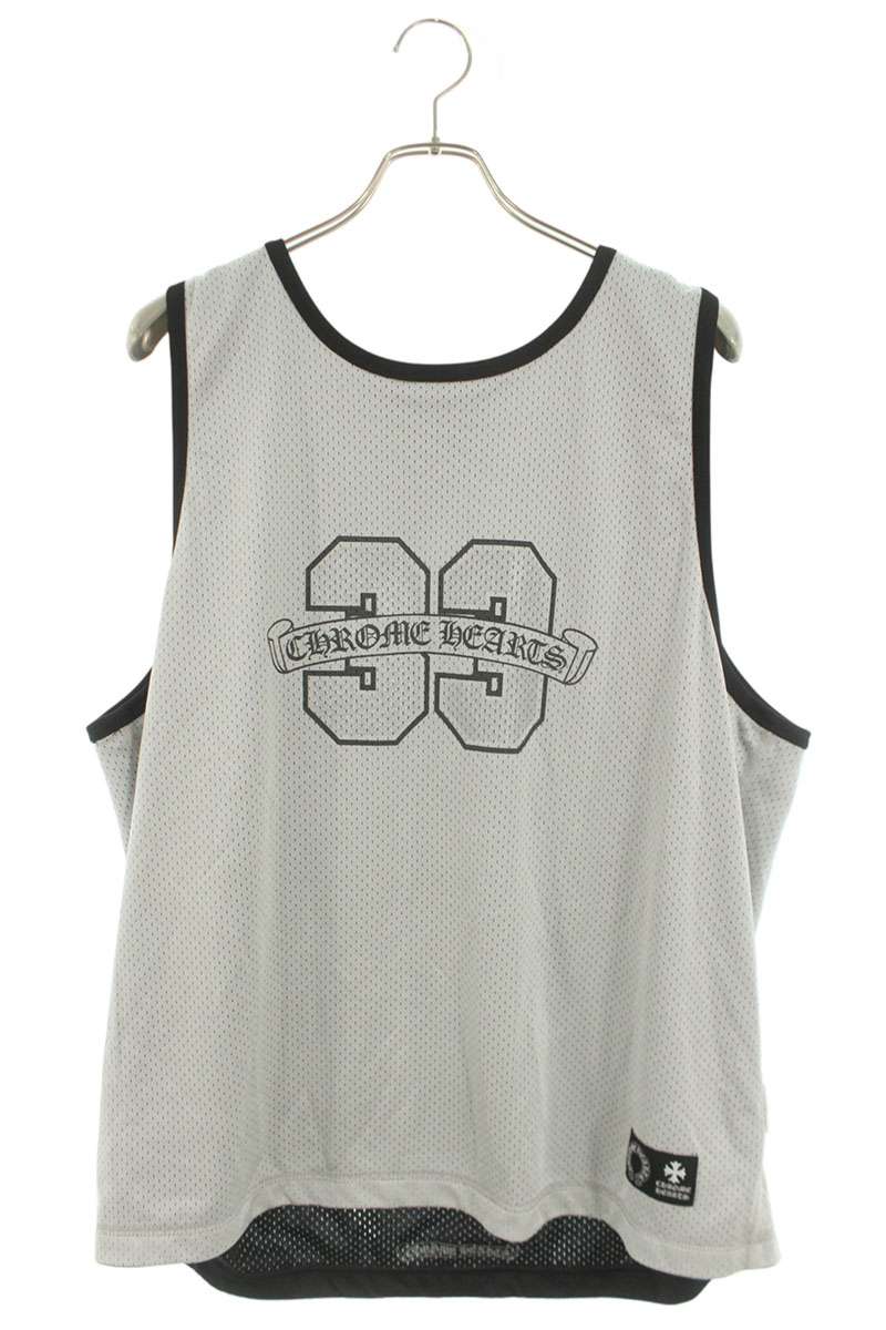 Chrome Hearts MESH WARM UP JERSEY Reversible Black Size L