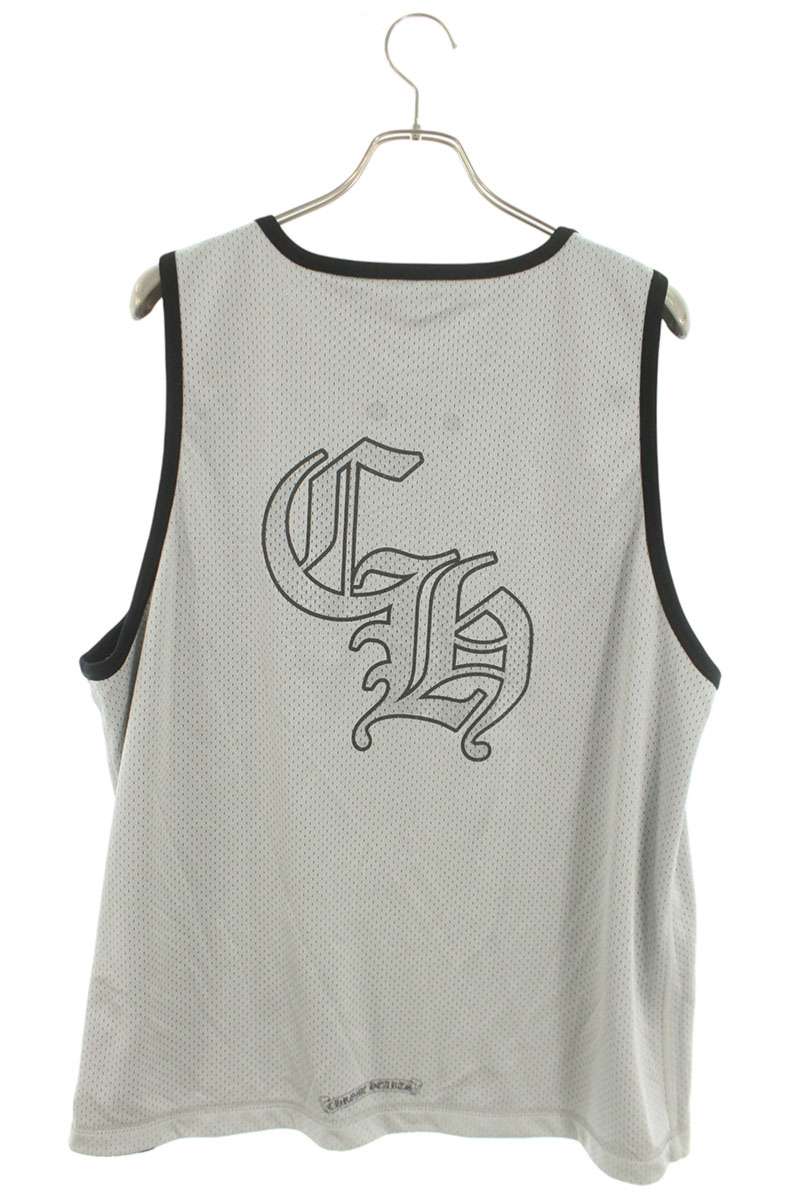 Chrome Hearts MESH WARM UP JERSEY Reversible Black Size L