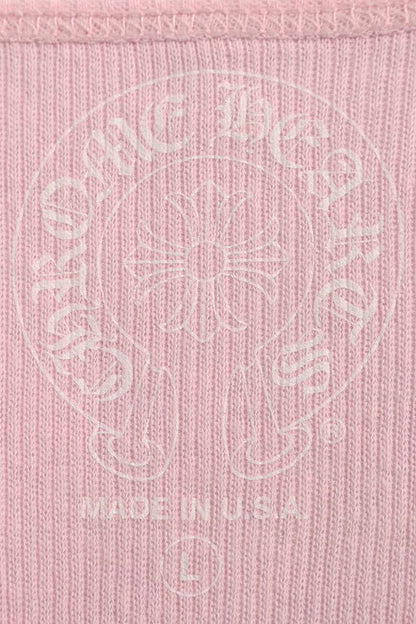 Chrome Hearts RIB TANK LOVE YOU Print Tank Top Size L