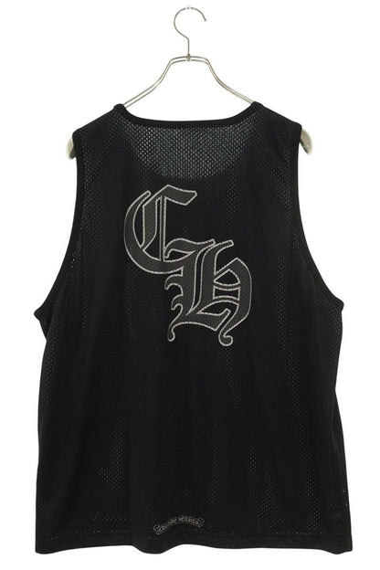 Chrome Hearts MESH WARM UP JERSEY Reversible Black Size M