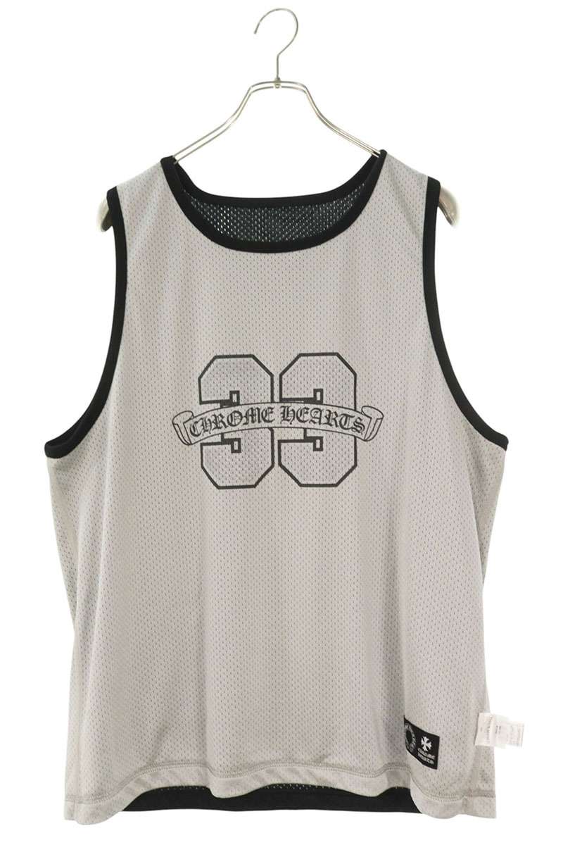 Chrome Hearts MESH WARM UP JERSEY Reversible Black Size M