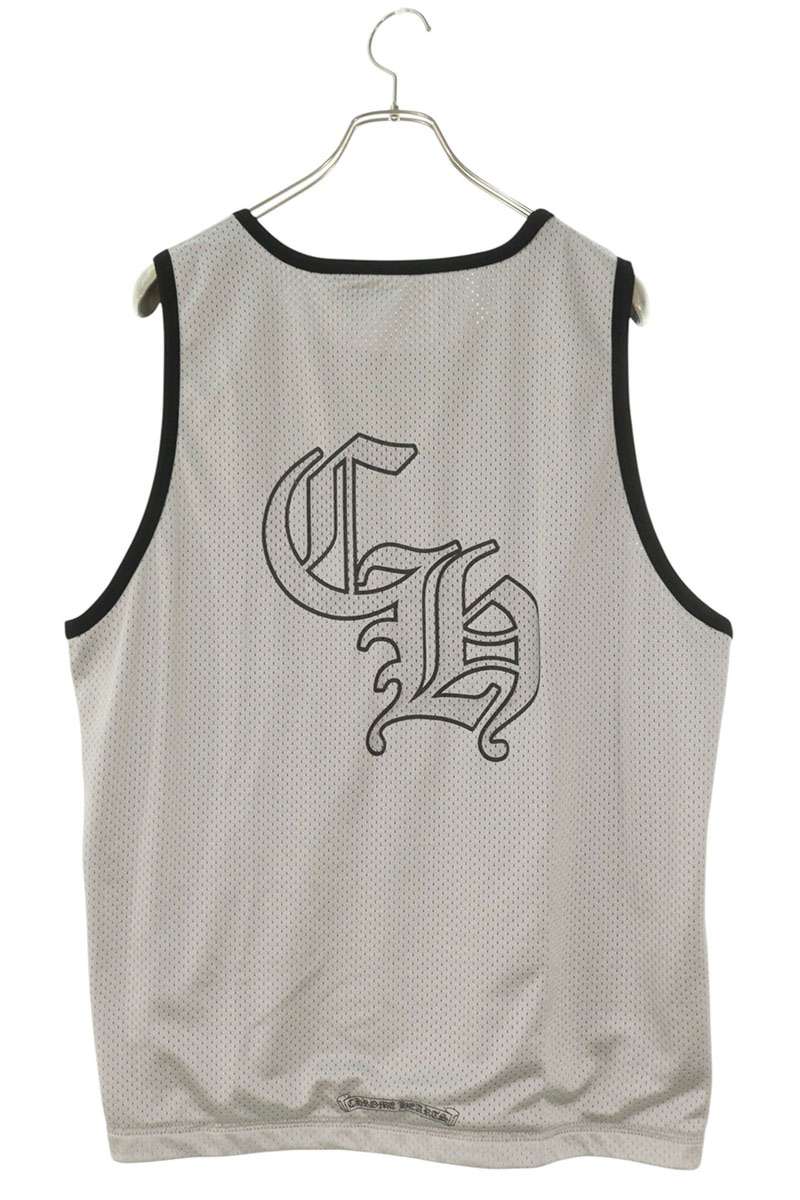 Chrome Hearts MESH WARM UP JERSEY Reversible Black Size M
