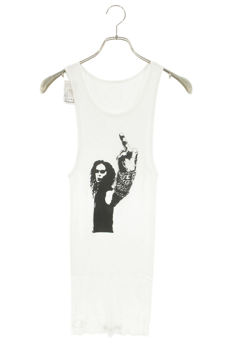 Chrome Hearts RIB TANK Richard Stark Tank White Size XL