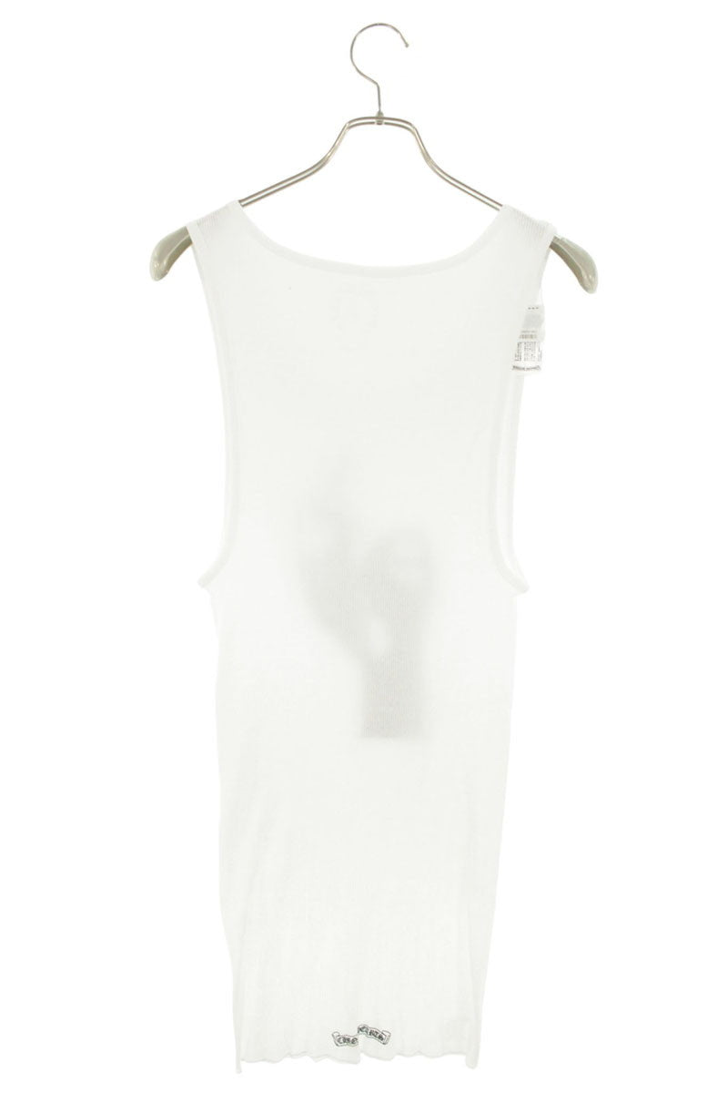 Chrome Hearts RIB TANK Richard Stark Tank White Size XL
