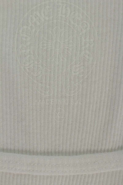 Chrome Hearts RIB TANK Richard Stark Tank White Size XL