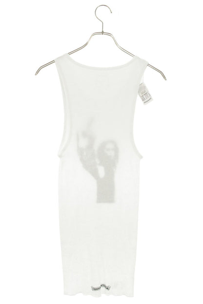 Chrome Hearts RIB TANK Richard Stark Print White Size M
