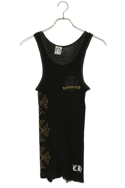Chrome Hearts RIB TANK Back Horseshoe CH Plus Print Size S