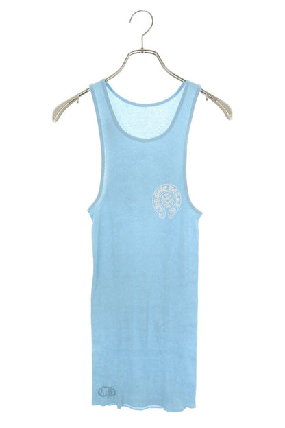 Chrome Hearts RIB TANK Horseshoe Print Tank Top Light Size L