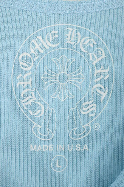 Chrome Hearts RIB TANK Horseshoe Print Tank Top Light Size L
