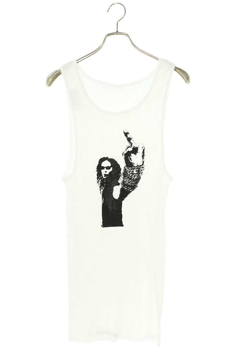 Chrome Hearts Print Tank Top White Size XL