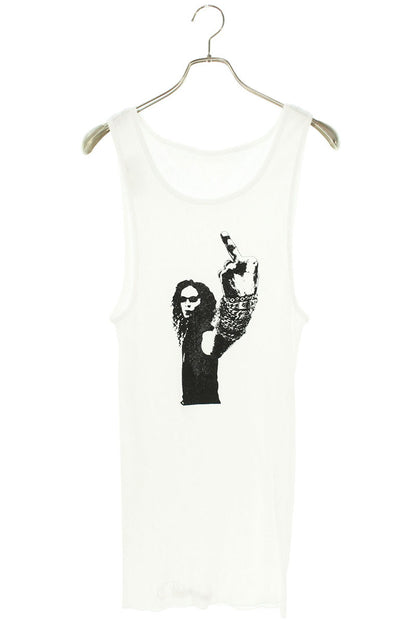 Chrome Hearts Print Tank Top White Size XL