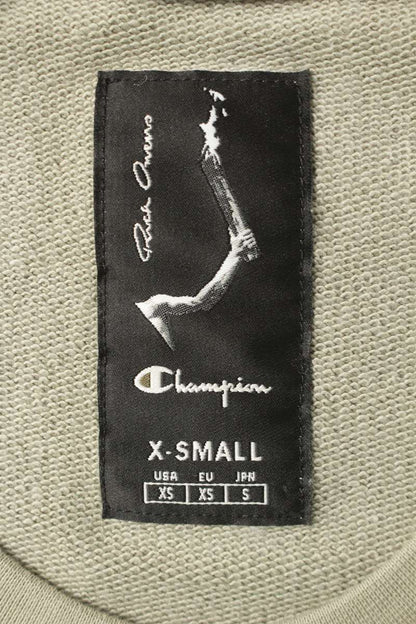 Rick Owens x Champion Cropped Sleeveless Top Green Size XS