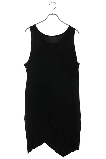 ROYAL FLASH Black Mixed Fabric Tank Top Size L