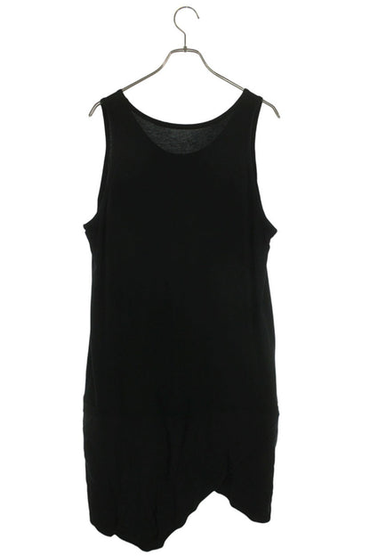 ROYAL FLASH Black Mixed Fabric Tank Top Size L