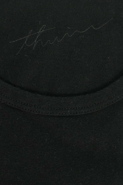 ROYAL FLASH Black Mixed Fabric Tank Top Size L