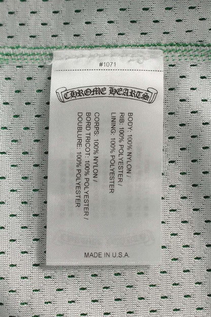 Chrome Hearts Reversible CH Logo Mesh Tank Top Green Size L