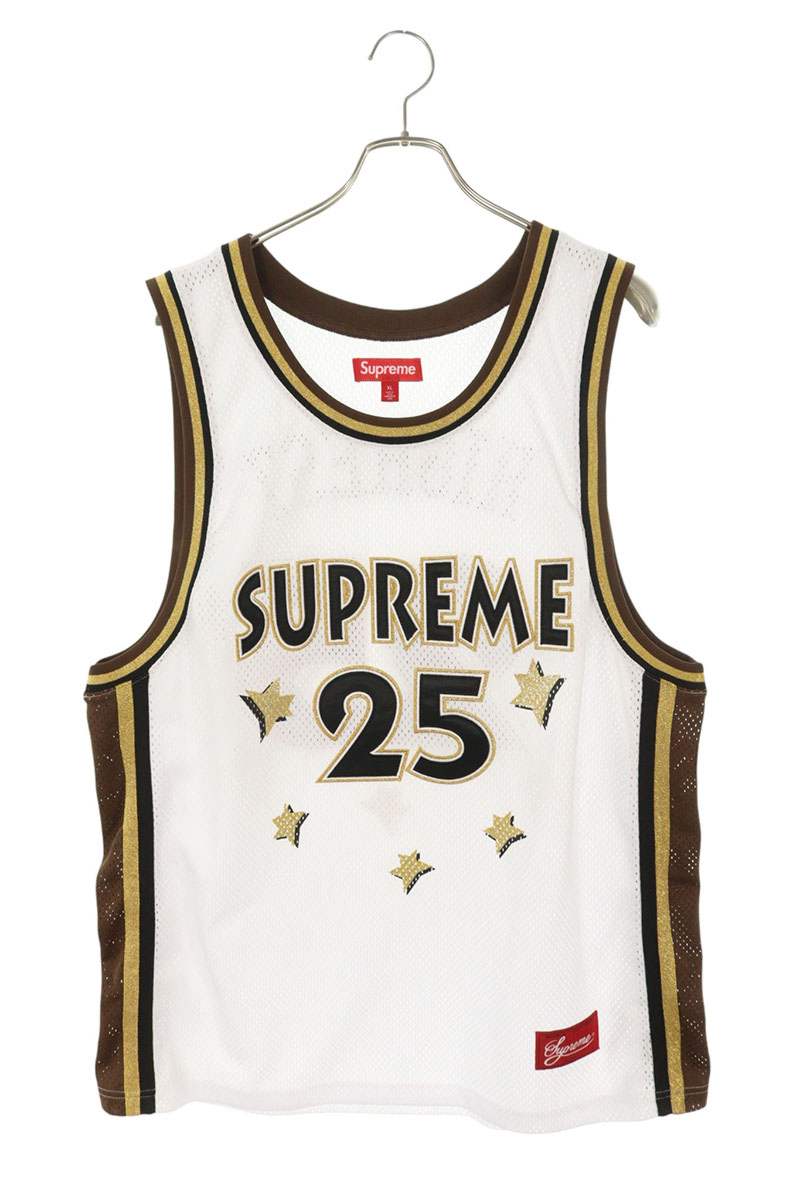 SUPREME 25SS All Star Basketball Jersey Poly White Size XL