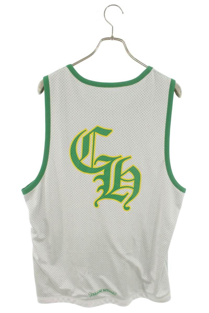 Chrome Hearts Mesh Warm Up Jersey Reversible CH Logo Size M