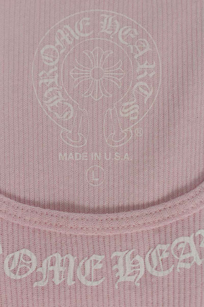 Chrome Hearts Neck Logo Rib Tank Multi Size L