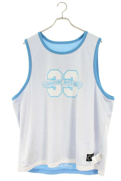 Chrome Hearts MESH WARM UP JERSEY CH Logo Blue Size L