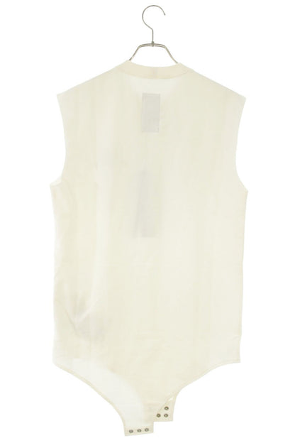 Rick Owens Logo Embroidered Tank Top White Size S