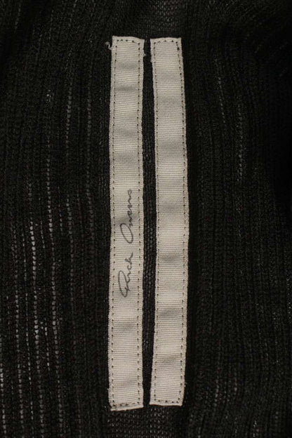 Rick Owens Wool Tank Top Black Size L