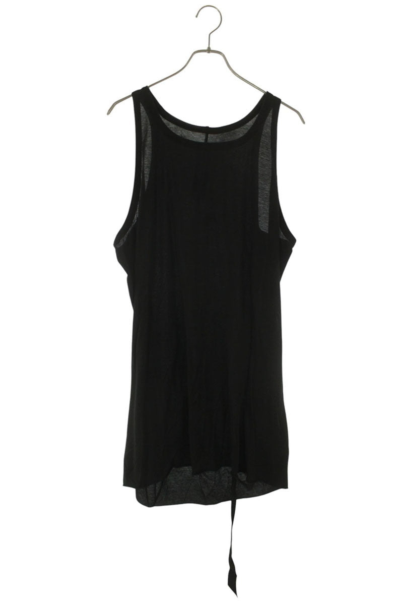 DRKSHDW 26SS Cotton Loose Tank Top Black Size XXL